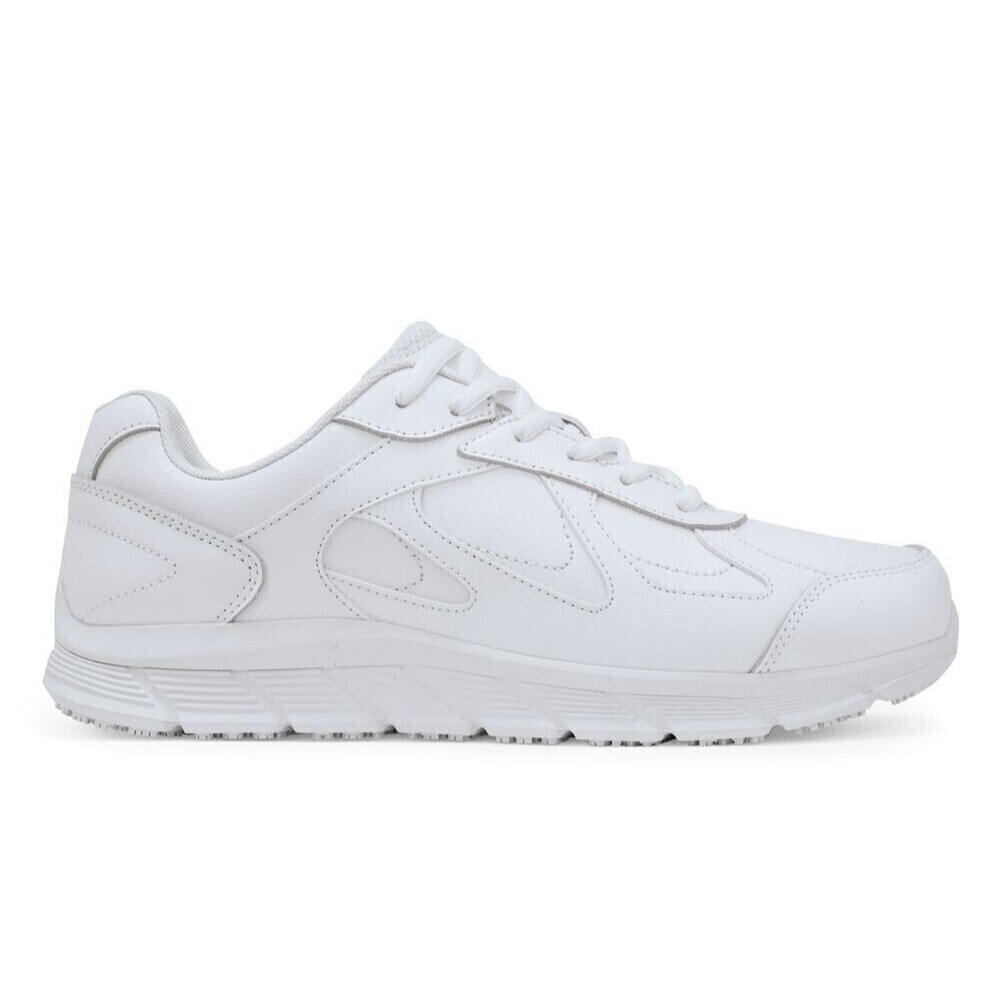 Shoes for Crews White Leather Comfort Sneakers Women’s Size 9.5